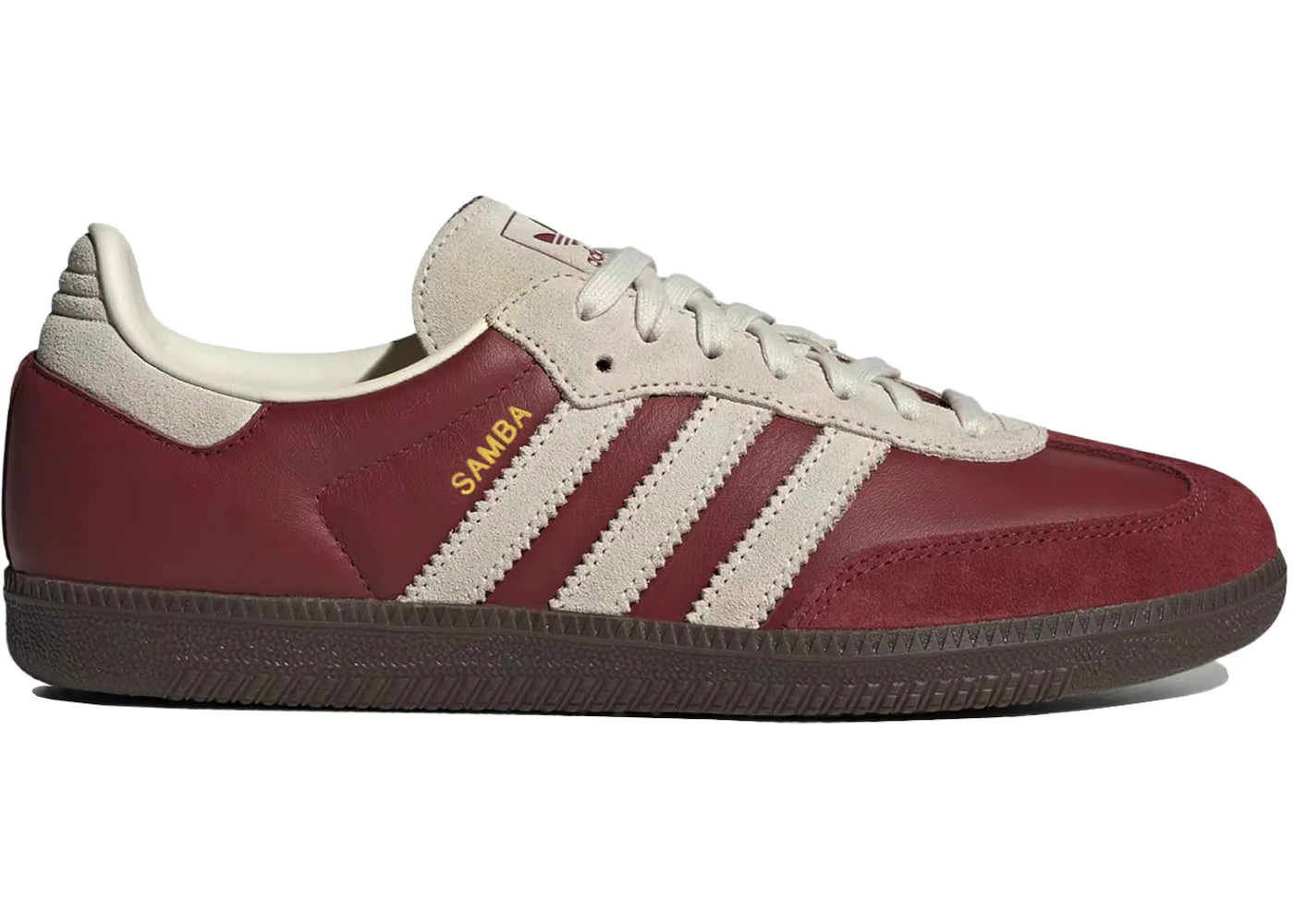 adidas Samba OG Preloved Ruby Cream White Men's - JI3216 - US
