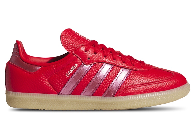 ADIDAS ORIGINALS Pre-owned Samba Og Sneakers In Pure Ruby/collegiate Red