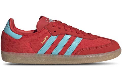 adidas Samba OG Red Pulse Aqua (Women's) - IH3984 - US adidas Samba OG Red Pulse Aqua (Women's) - IH3984 - US