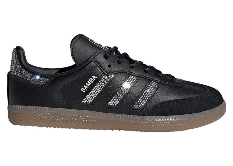 adidas Samba OG Rhinestone Black Silver (PS)