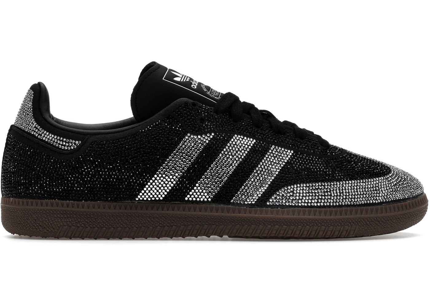 adidas Samba OG Rhinestone Black Silver (Women's)