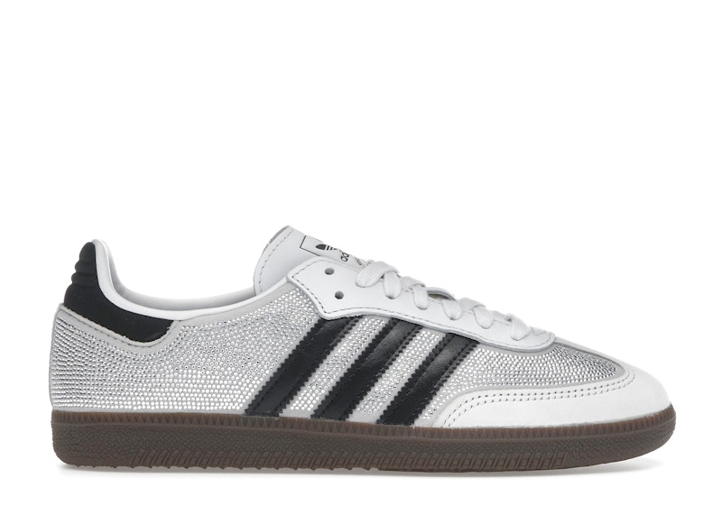 adidas Samba OG Rhinestone Crystal White Silver (Women's)