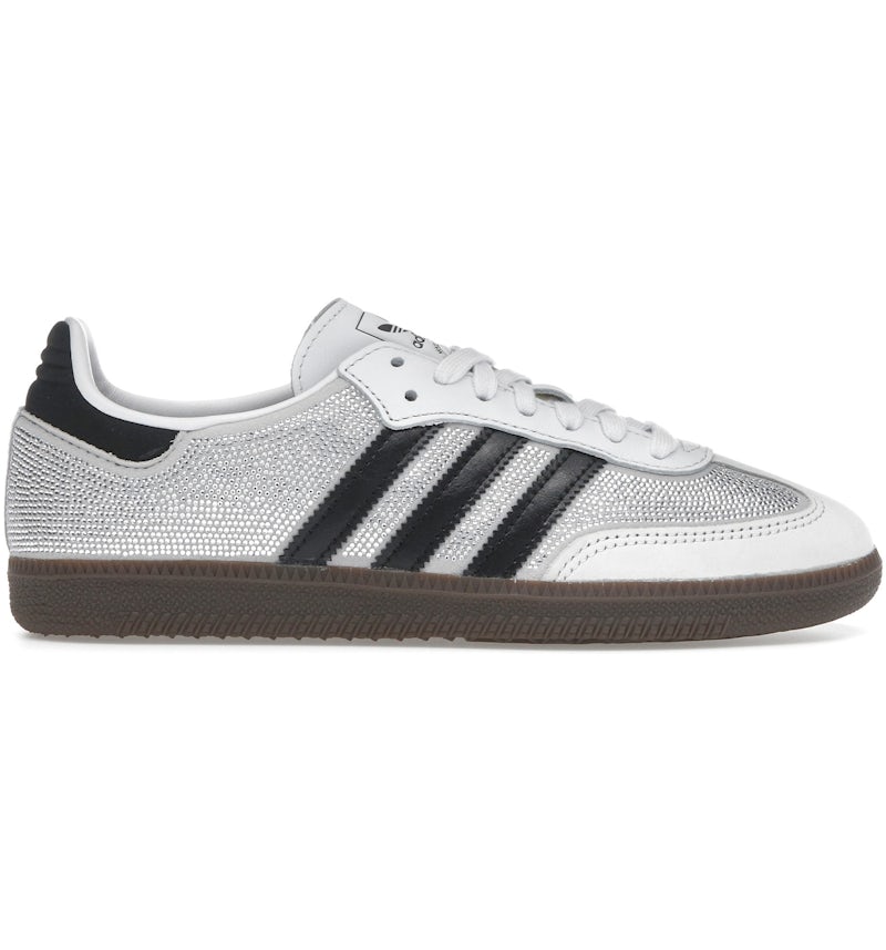 adidas Samba OG Rhinestone Crystal White Silver (Women's) - IH9055 - US adidas Samba OG Rhinestone Crystal White Silver (Women's) - IH9055 - US