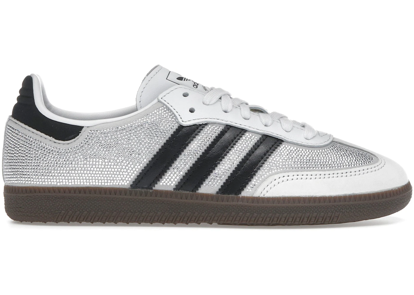 adidas Samba OG Rhinestone Crystal White Silver (Women's)