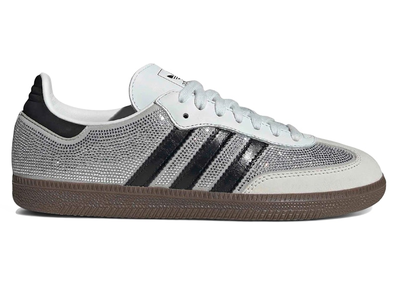 adidas Samba OG Rhinestone Crystal White Silver (Women's)