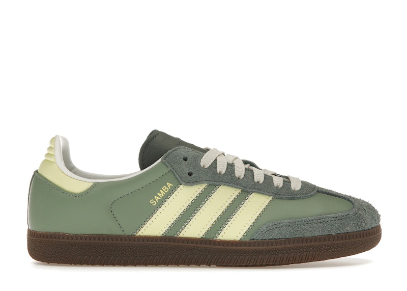 adidas Samba OG Off White Core Purple Green Brown (Women's) - ID8349 - US