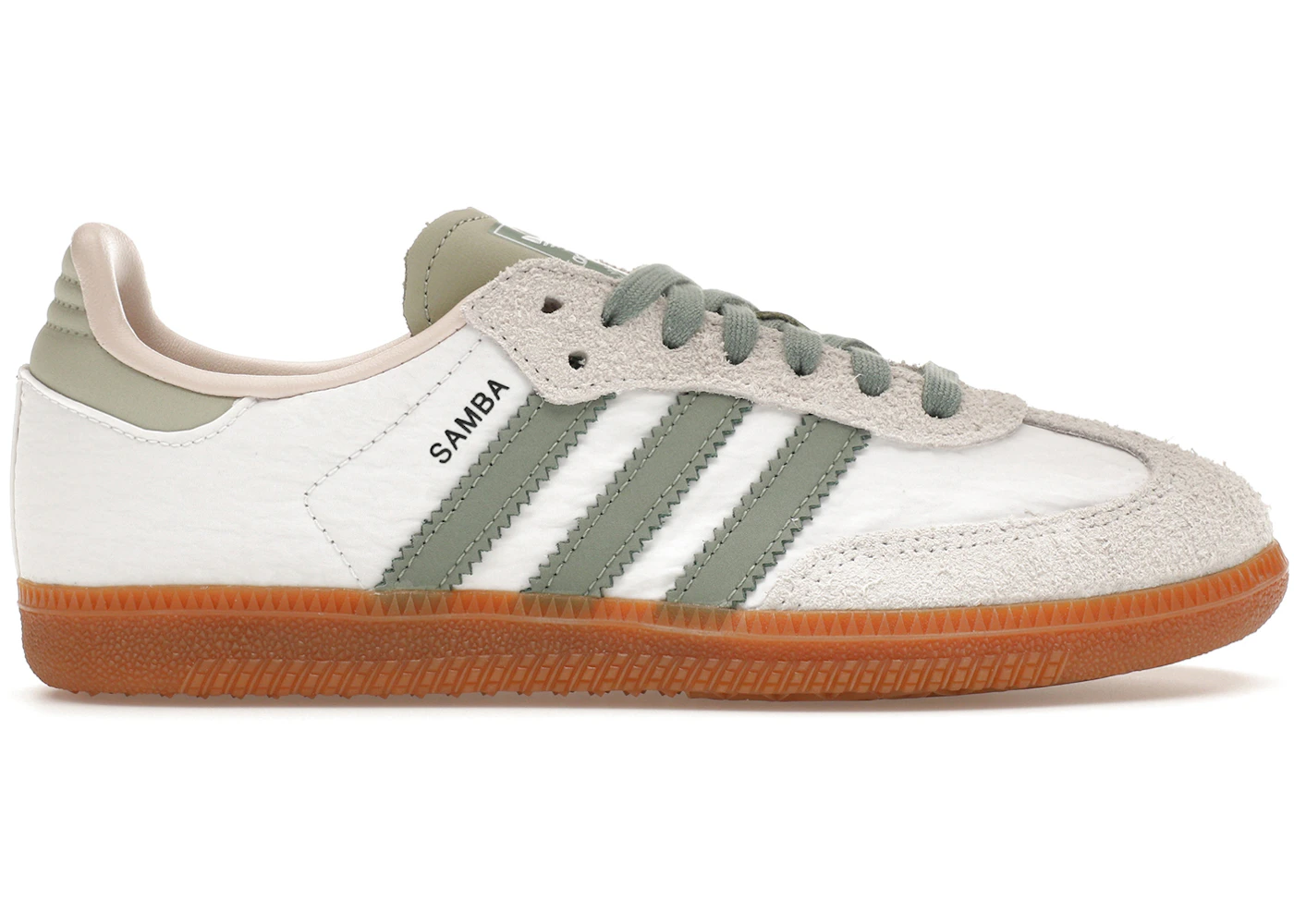 adidas Samba OG en plateado, blanco roto, verde y malva (de mujer ...