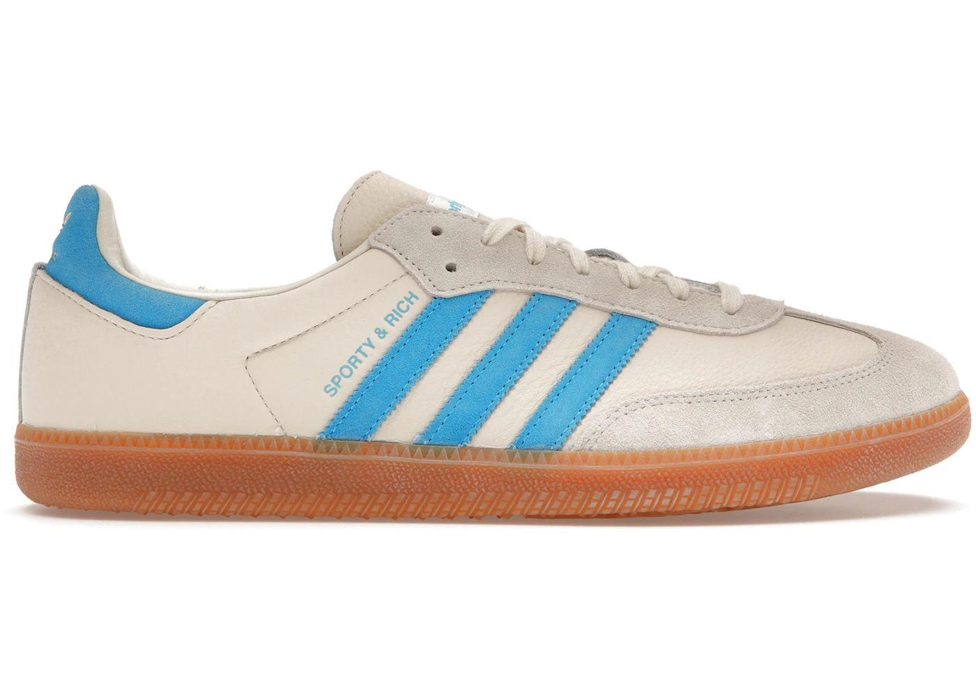 adidas Samba OG Sporty & Rich Cream Blue Men's - IE7096 - US adidas Samba OG Sporty & Rich Cream Blue Men's - IE7096 - US