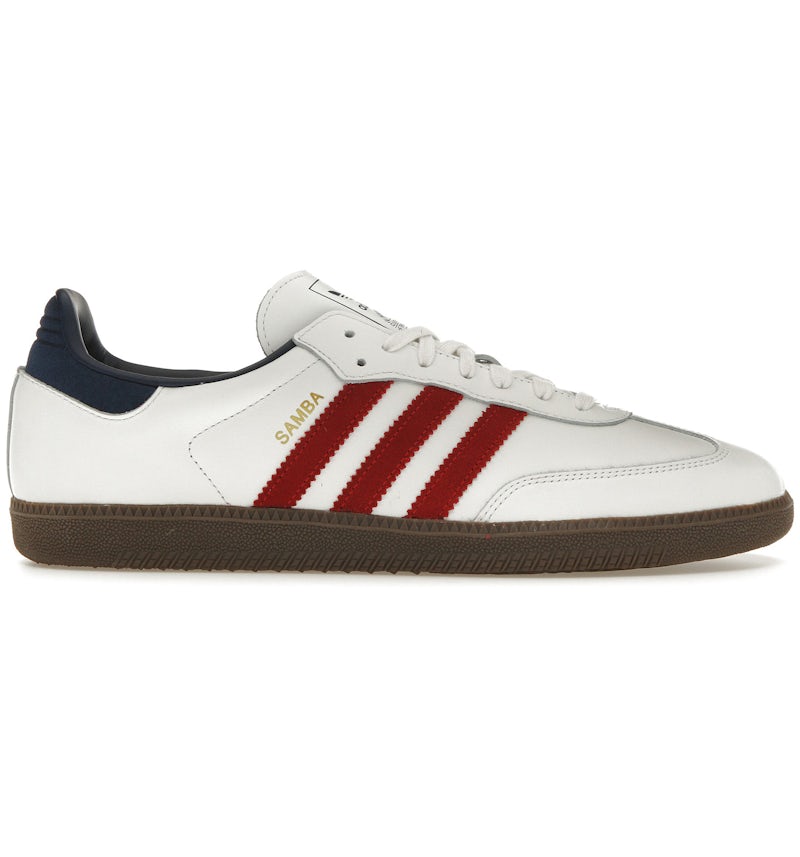 adidas Samba OG Team Victory Red Night Indigo Men's IH4881 US