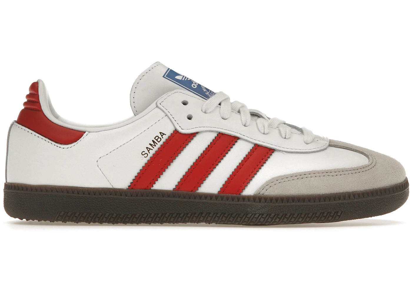 Adidas samba white blue red Clearance