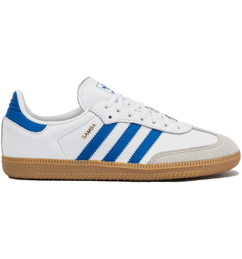 adidas Samba OG White Blue (GS) - JP5482 - US adidas Samba OG White Blue (GS) - JP5482 - US