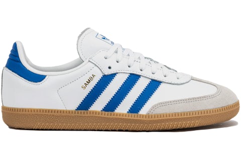 adidas Samba OG White Blue (GS) JP5482 US - Main Image