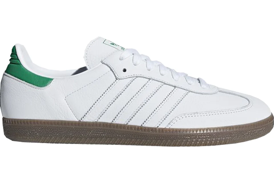 adidas Samba OG White Green Gum Men s D96783 GB