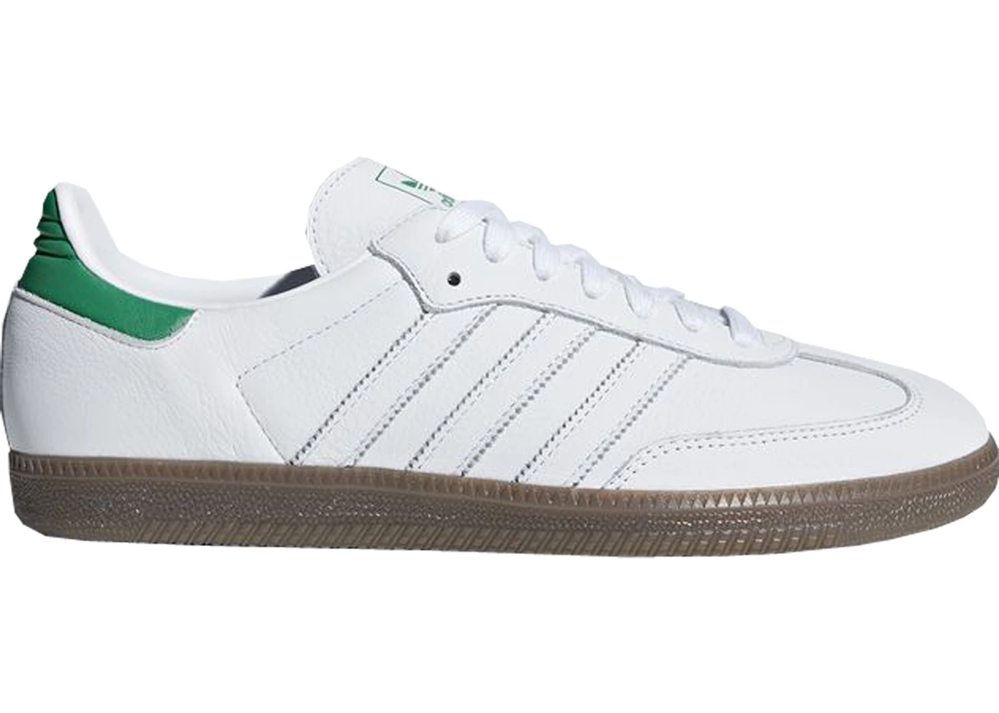 adidas Samba OG White Green Gum Men s D96783 US