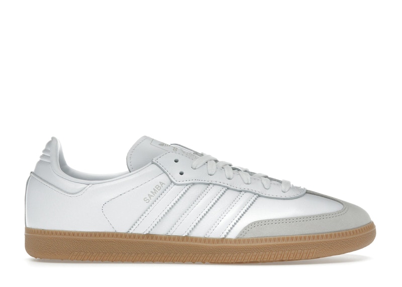 Pre-owned Adidas Originals Samba Og White Grey (women's) Sneakers In Footwear White/grey One In Multi
