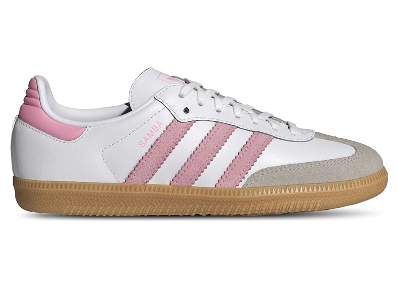 adidas Samba OG White Light Pink Gum (GS) - JQ2018 - US