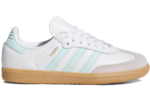 adidas Samba OG White Semi Flash Aqua (GS) - JP5481 - US adidas Samba OG White Semi Flash Aqua (GS) - JP5481 - US
