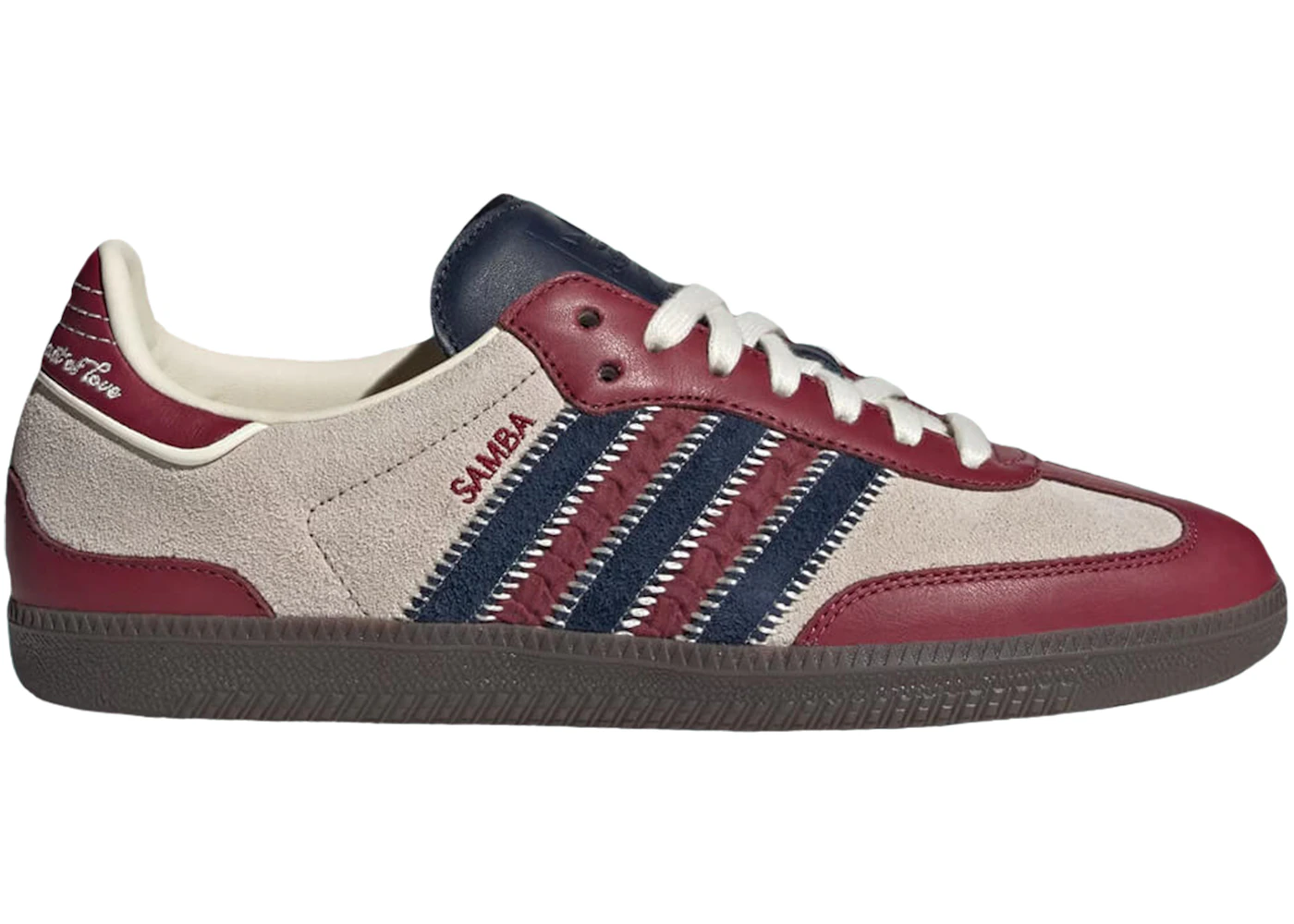 adidas Samba OG notitle Maroon Men's - ID6023 - US adidas Samba OG notitle Maroon Men's - ID6023 - US