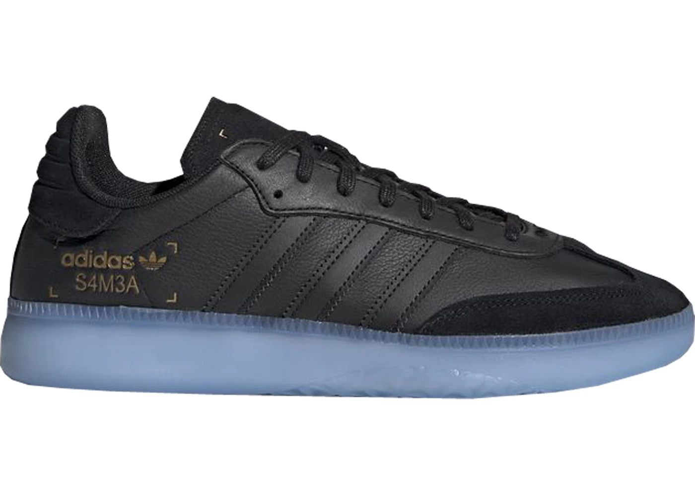 Adidas samba rm best sale black