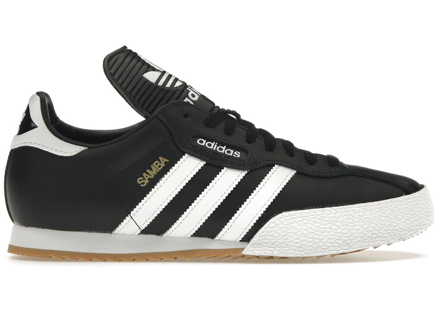 adidas Samba Super Black Footwear White Black Men's - 019099 - US adidas Samba Super Black Footwear White Black Men's - 019099 - US