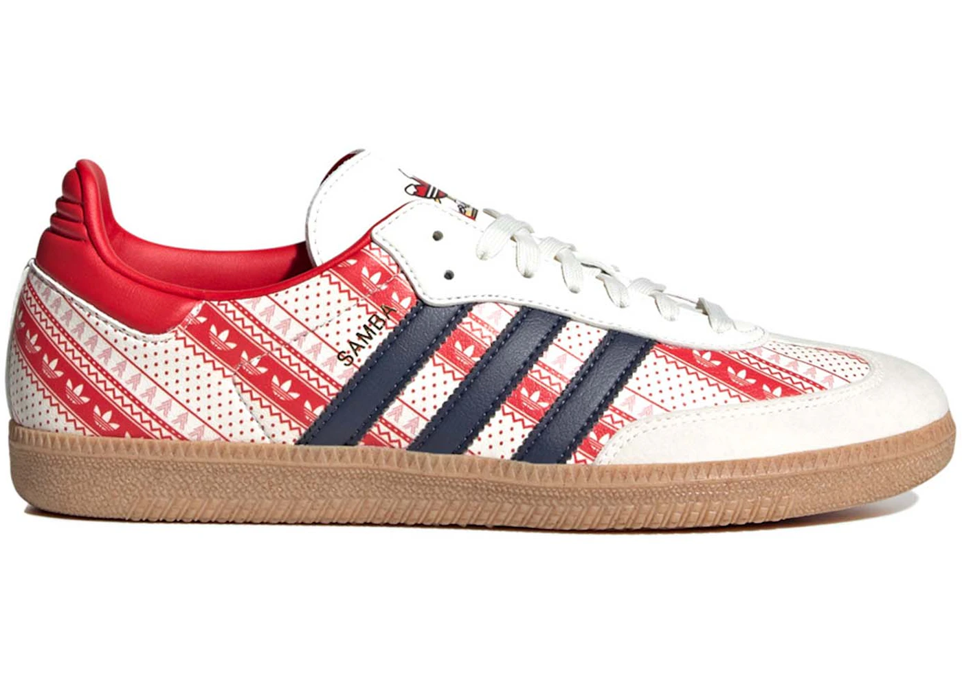 adidas Samba Vegan Christmas Men's GZ4711 US