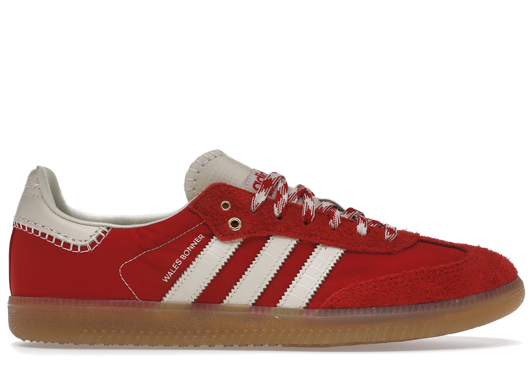 Pre-owned Adidas Originals Adidas Samba Wales Bonner Red White In Red/white/gum