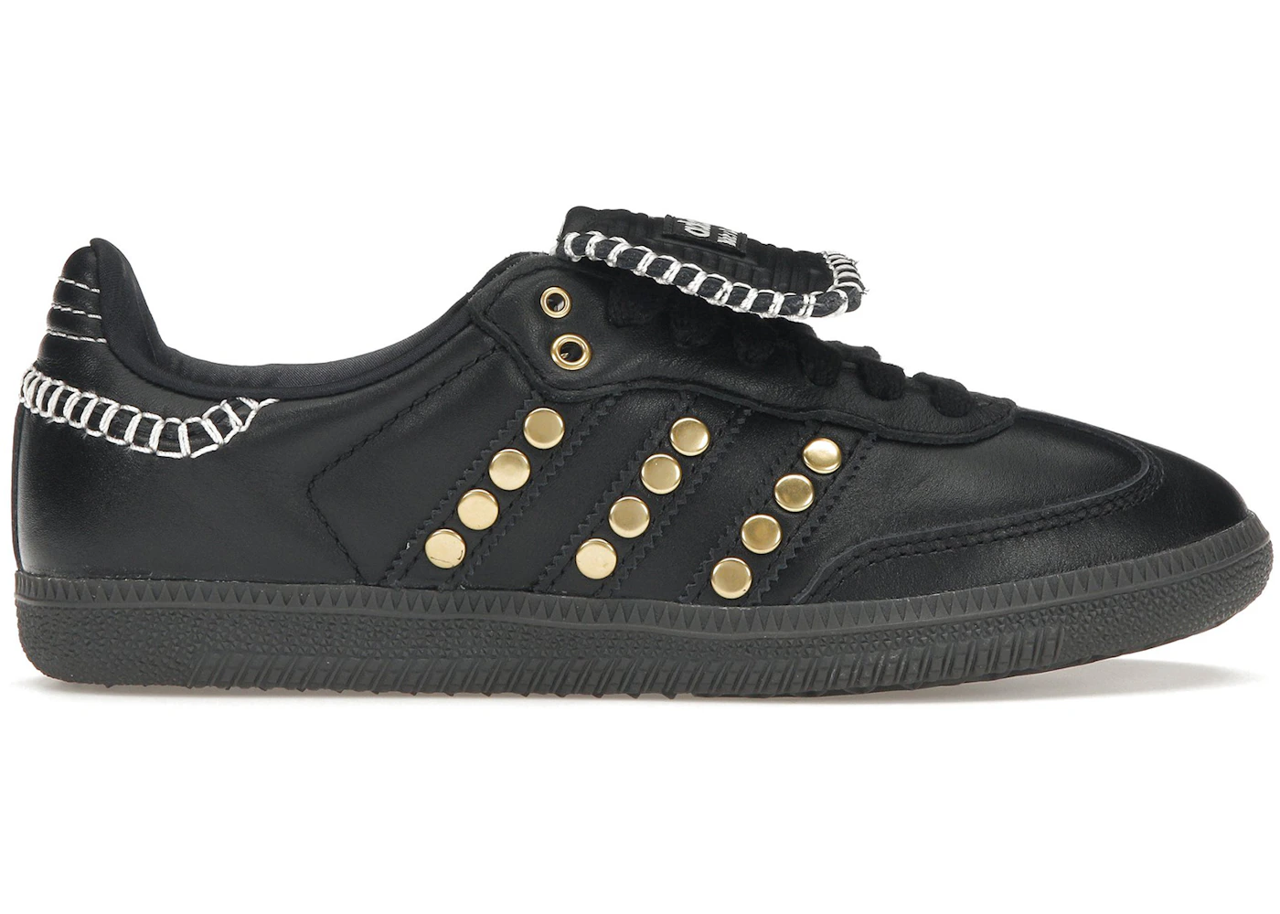 Wales Bonner Core Black Samba SAMBA SNEAKERS BLACK