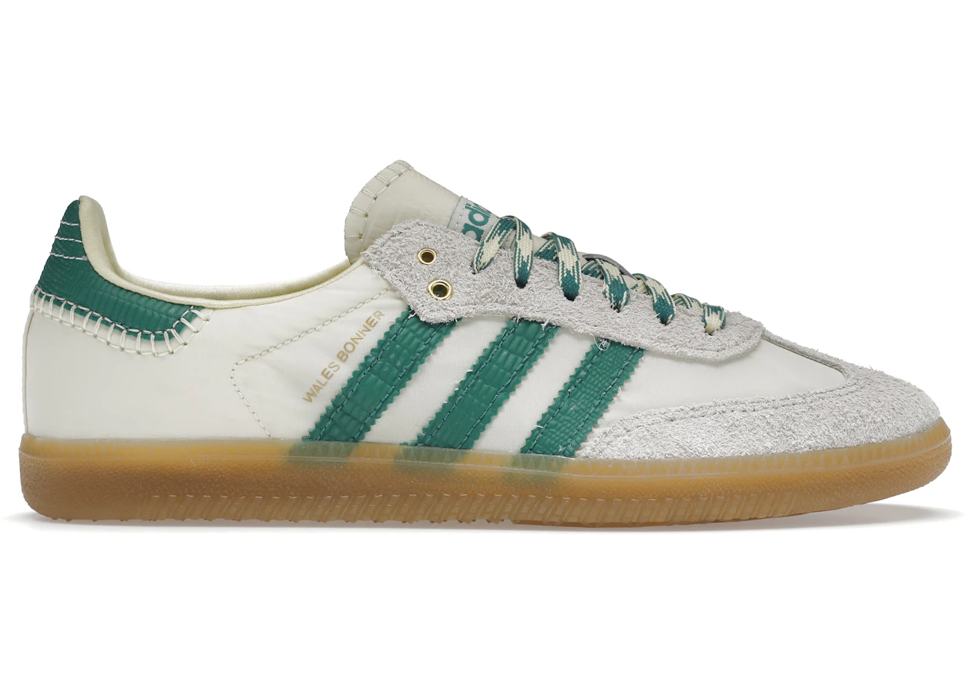 adidas Samba Wales Bonner Cream Green Men's - GY4344 - US