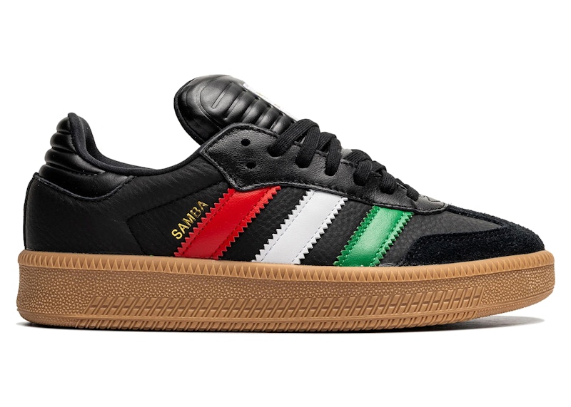 adidas Samba XLG Black Better Scarlet Green Men's - KI8777 - US