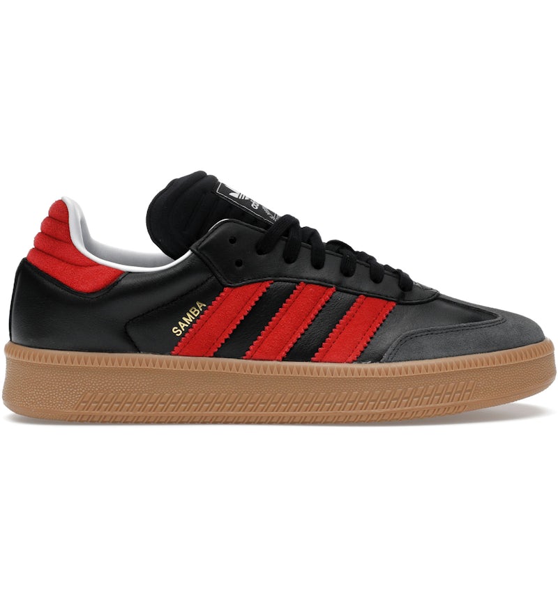 adidas Samba XLG Core Black Better Scarlet Men's - IE9178 - US adidas Samba XLG Core Black Better Scarlet Men's - IE9178 - US