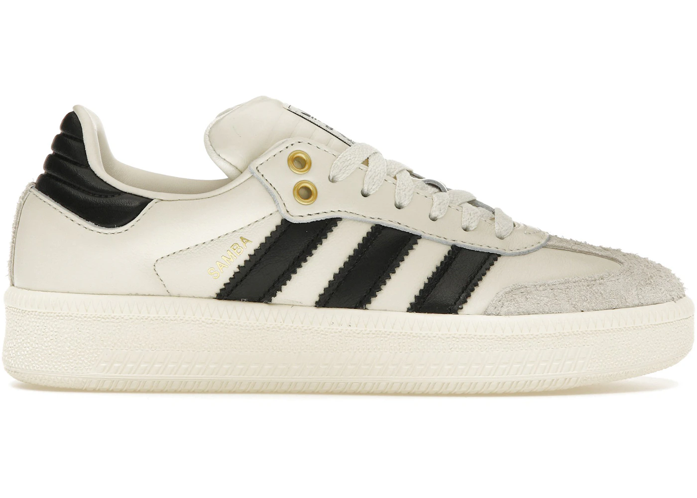 adidas Samba XLG Cream White Core Black Men's - JH9226 - US adidas Samba XLG Cream White Core Black Men's - JH9226 - US