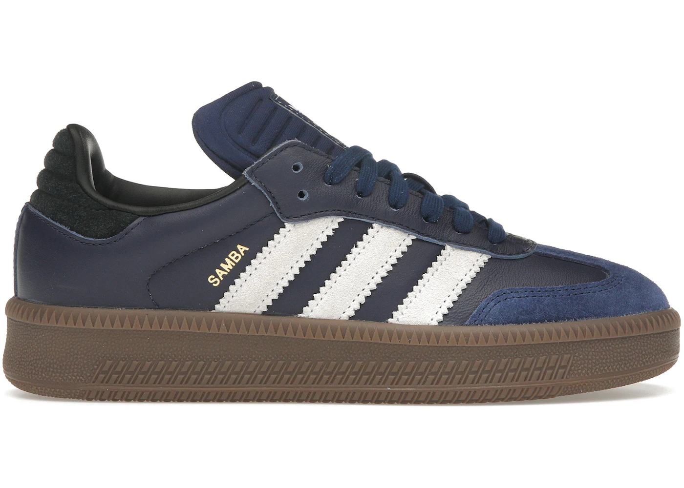 adidas Samba XLG Dark Blue Men's - IE9179 - US adidas Samba XLG Dark Blue Men's - IE9179 - US