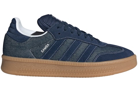 adidas Samba XLG Night Indigo Cloud White Men's - JQ7441 - US adidas Samba XLG Night Indigo Cloud White Men's - JQ7441 - US