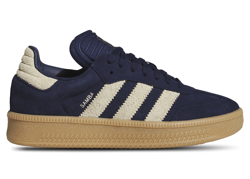 adidas ☆ Samba XLG 'Night Indigo' adidas Samba XLG Night Indigo Warm Vanilla Men's - JQ2885 - GB