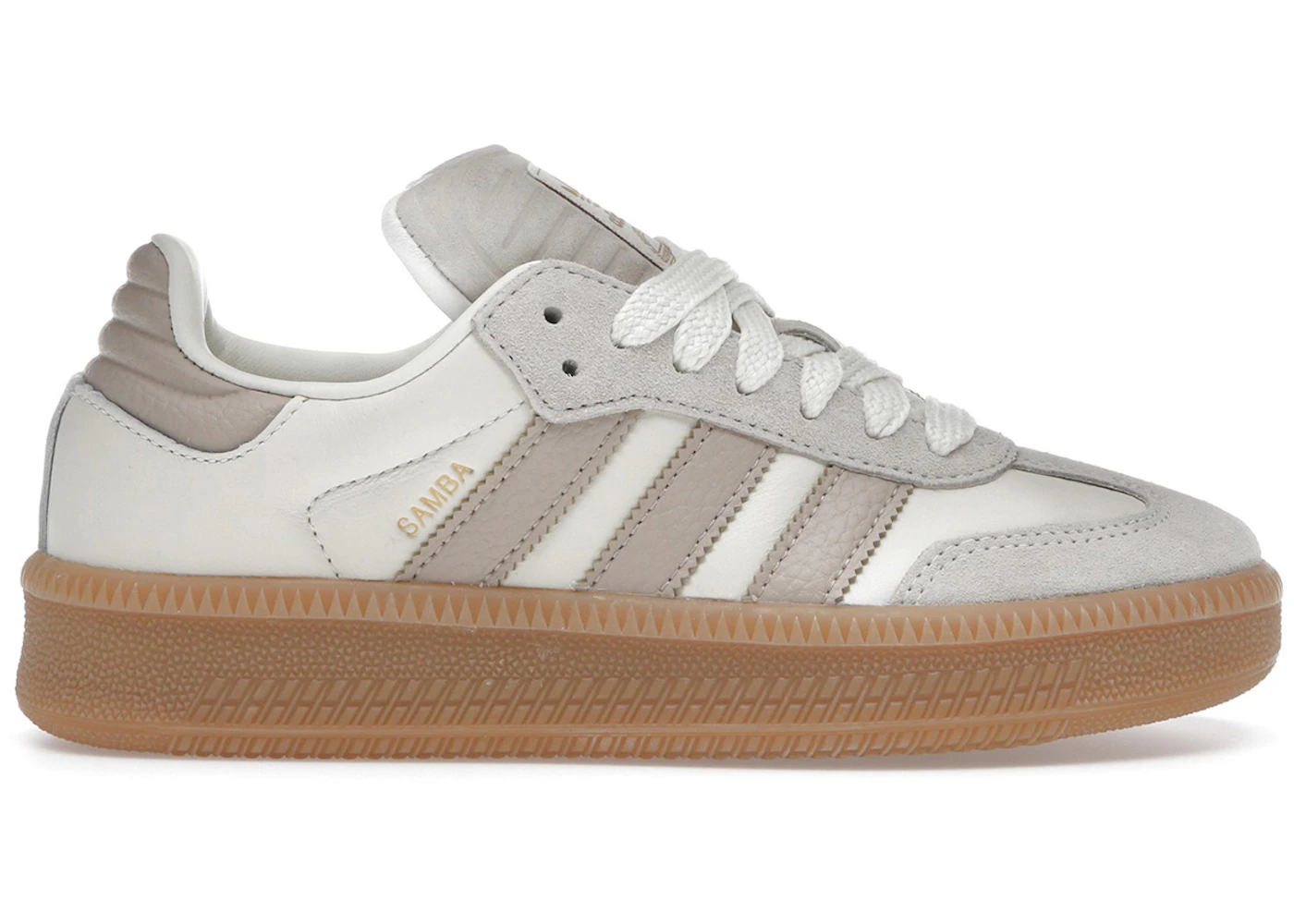 adidas Samba XLG Off White Clay Brown Gum (GS) - JQ3607 - US adidas Samba XLG Off White Clay Brown Gum (GS) - JQ3607 - US