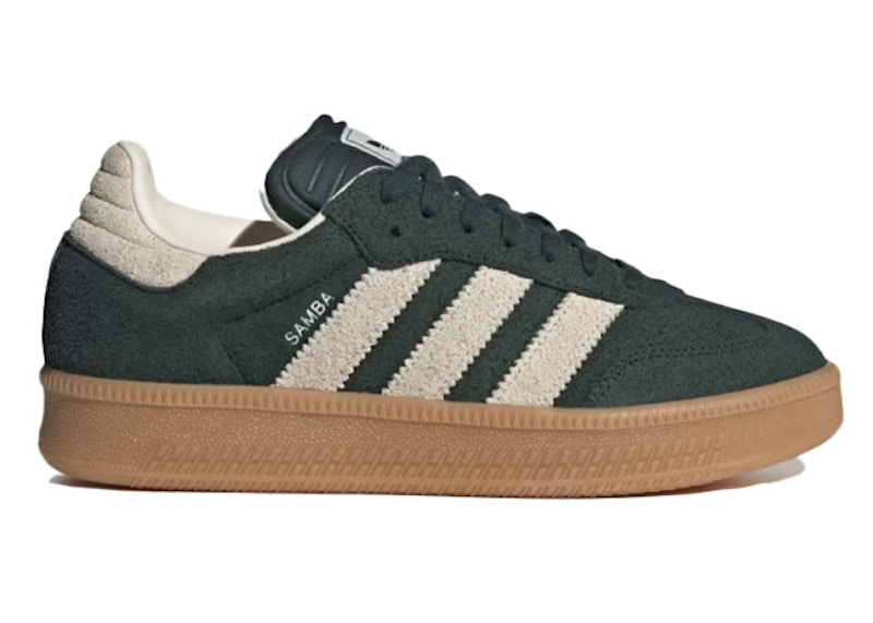 adidas Samba XLG Shadow Green Chalk White Men's - JI3198 - US