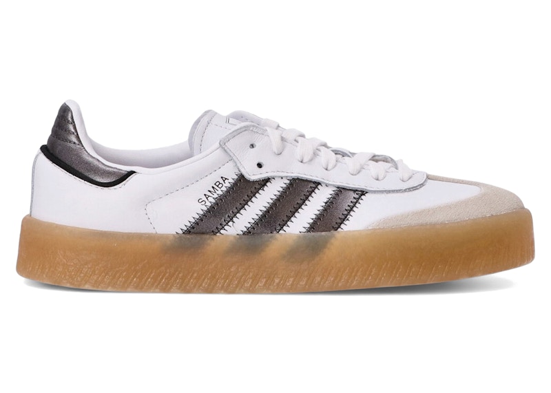 スニーカー adidas FW25 'Sambae' sneakers (JS3942 CBLACKGUM3) adidas Sambae Cloud White Black Gum (Women's) - JS3942 - US
