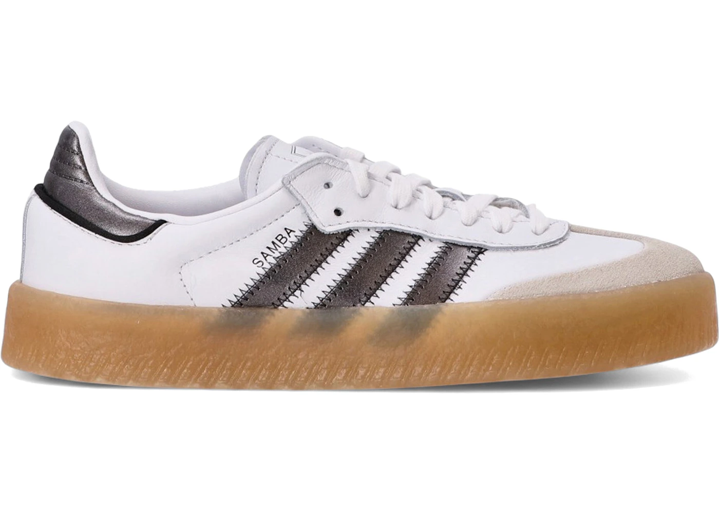 adidas Sambae Cloud White Black Gum (Women's) - JS3942 - US adidas Sambae Cloud White Black Gum (Women's) - JS3942 - US