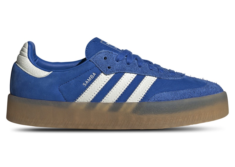adidas Sambae Cloud White Silver Metallic Gum (Women's