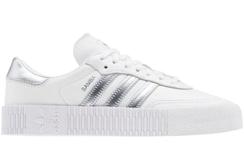 adidas Sambarose Cloud White Silver (Women's) EE9017 US