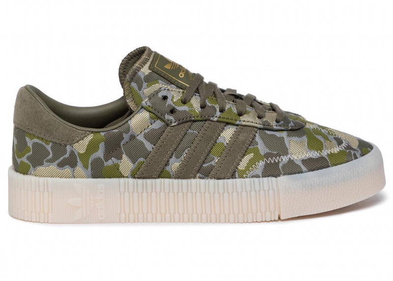 adidas Sambarose Olive Camo Women s EE4677 US