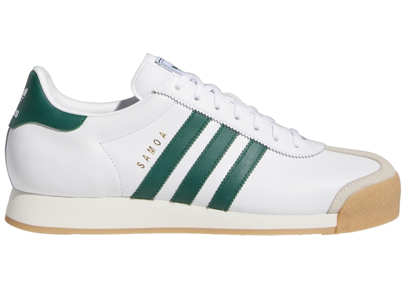 adidas Samoa Cloud Blanco Colegiado Verde Dorado Metalizado Hombre IF7163 US