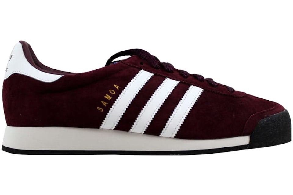 Maroon adidas samoa Clearance
