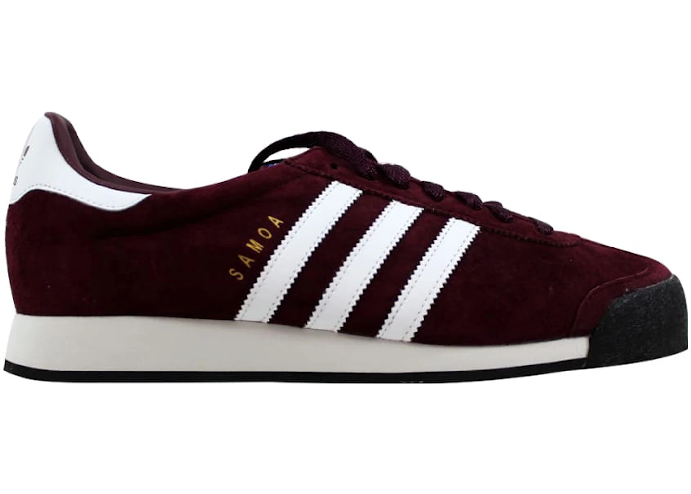 Maroon samoa adidas Clearance