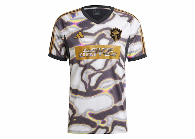 adidas Seattle Sounders FC Tiro Pride Jersey Black Melange/Black