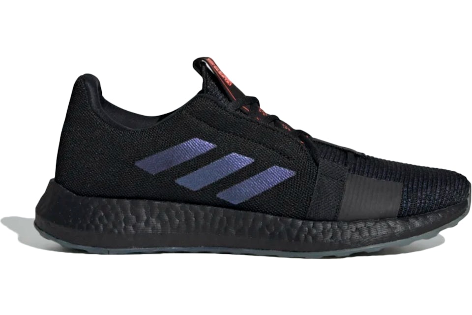 adidas Senseboost Go Core Black Boost Blue Violet Met Men s