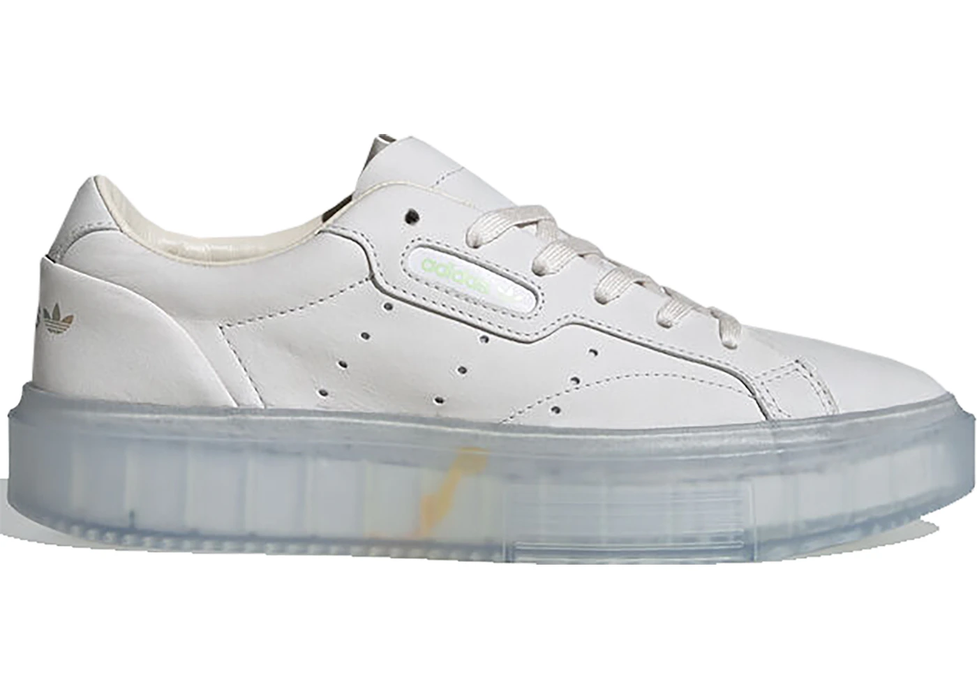 Adidas sleek white diva gold hotsell