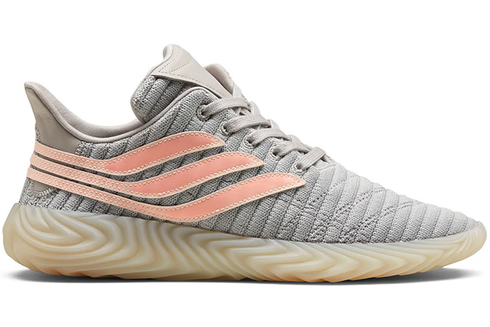 adidas Sobakov Grey Pink Men s Sneakers US