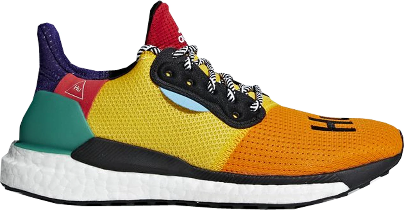 Pharrell Williams x Adidas Solar Hu Glide Yellow (2019) - The