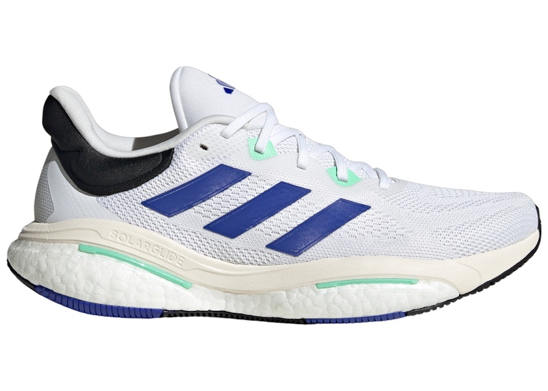 adidas Solarglide 6 Cloud White Lucid Blue Pulse Mint - GV9152